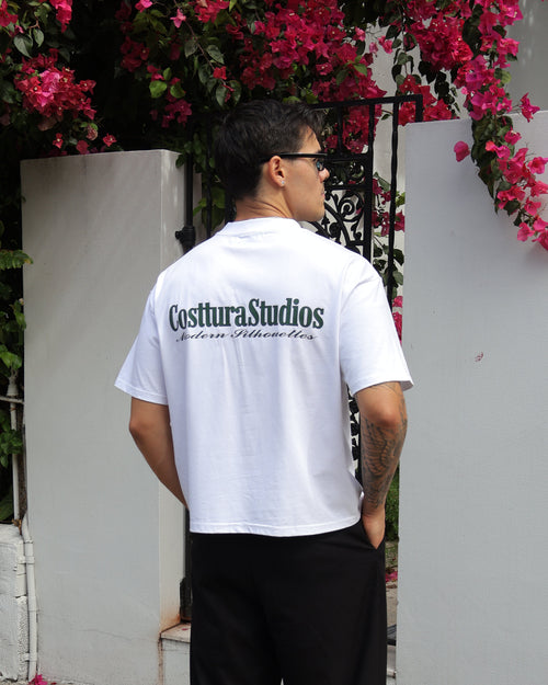 CREW CROPPED TEE