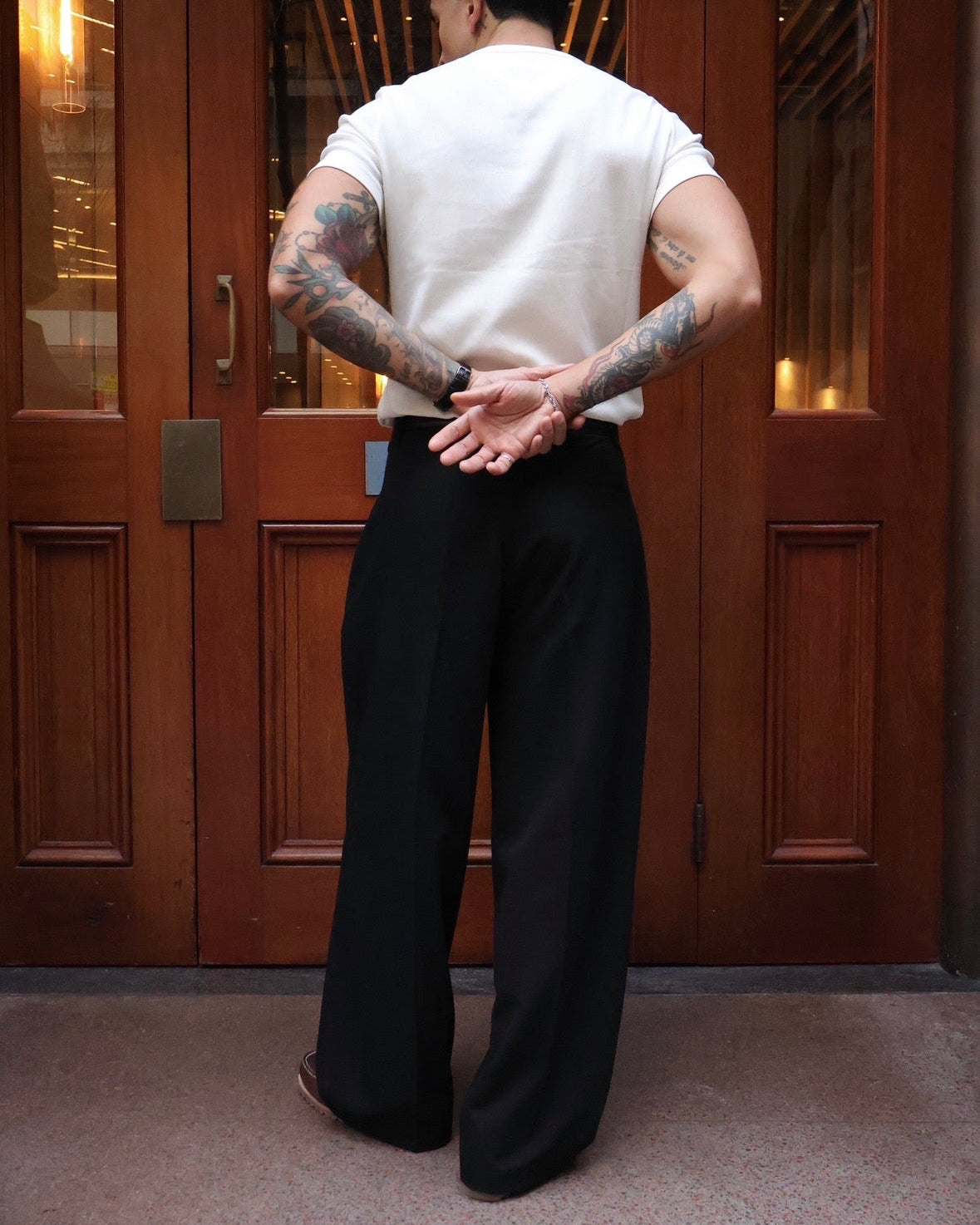 ALFAIATE PLEATED TROUSER