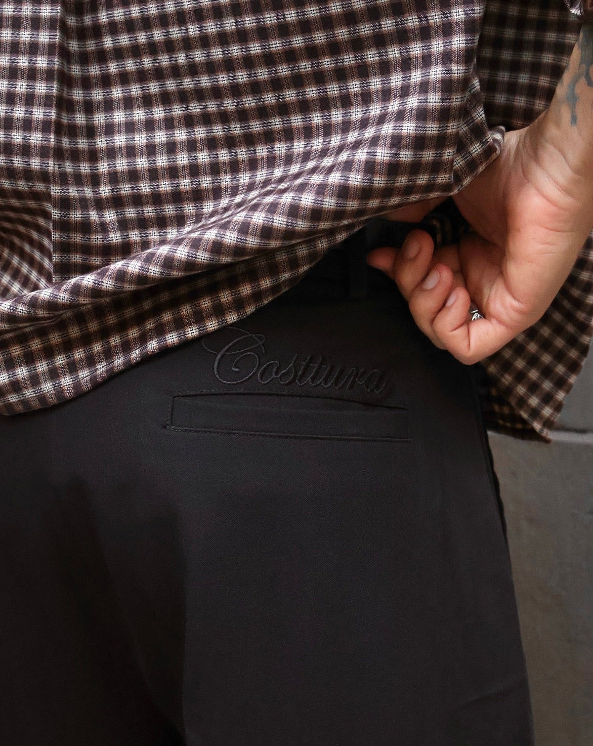 ALFAIATE PLEATED TROUSER